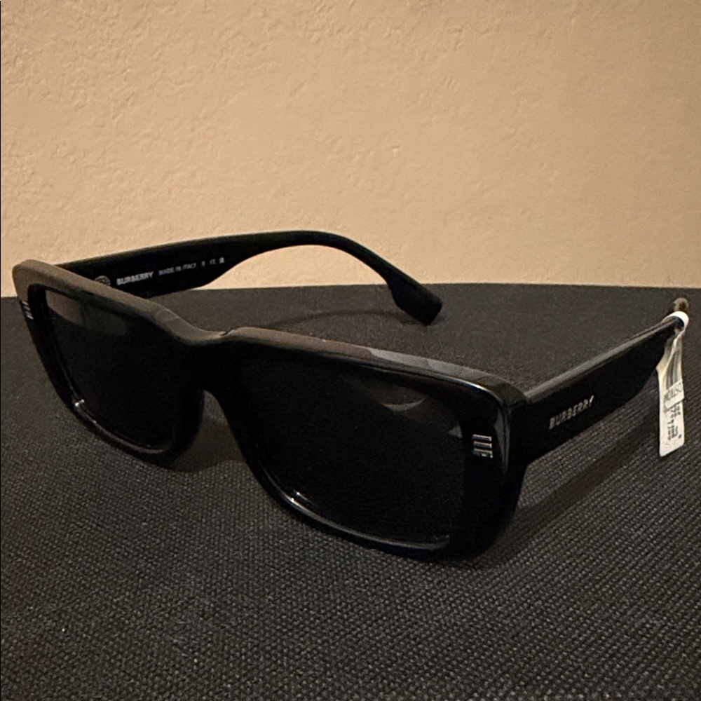 Burberry Dark Frame Sunglasses for Men